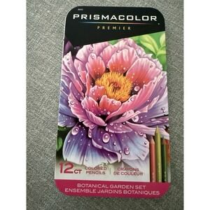 Premier Colored Pencils Soft Core Botanical Garden Set Adult Coloring 12 Count